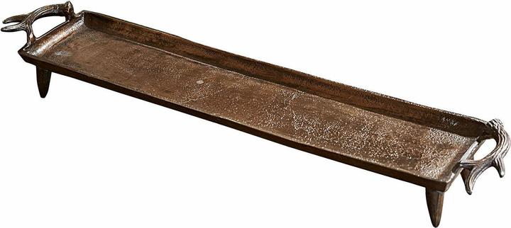 Produktbild Loberon Tablett Donia antikmessing