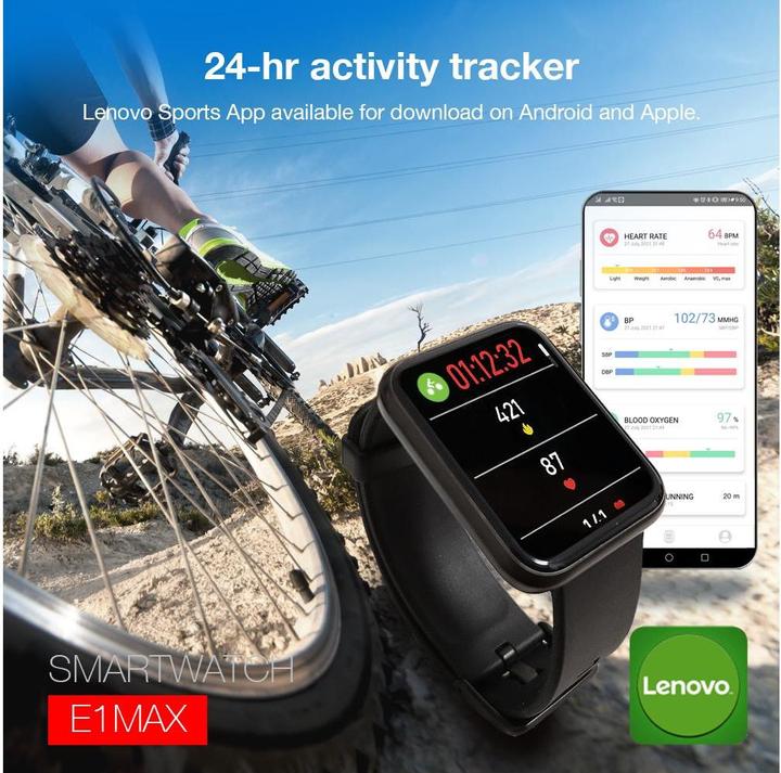 Actual product image Lenovo E1 Max (43 mm)