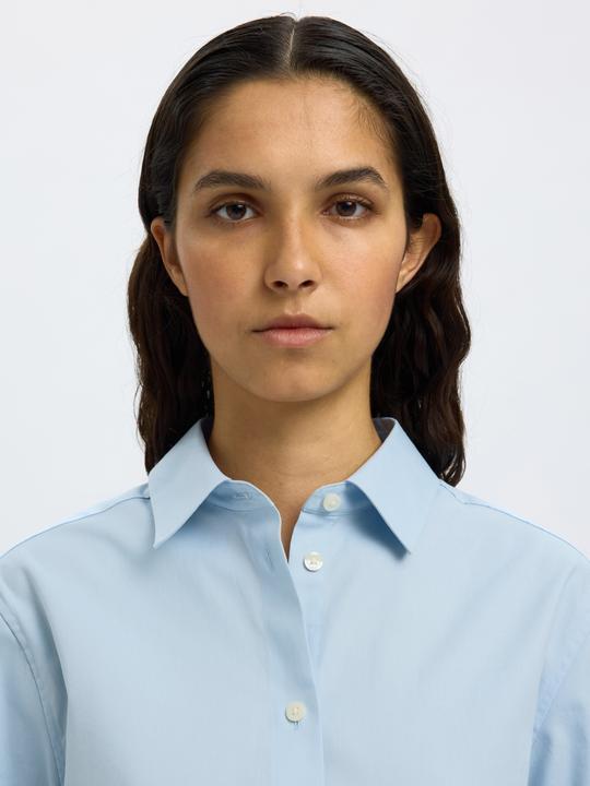 Actual product image Selected Femme Relaxed Fit Baumwoll Hemd (40)