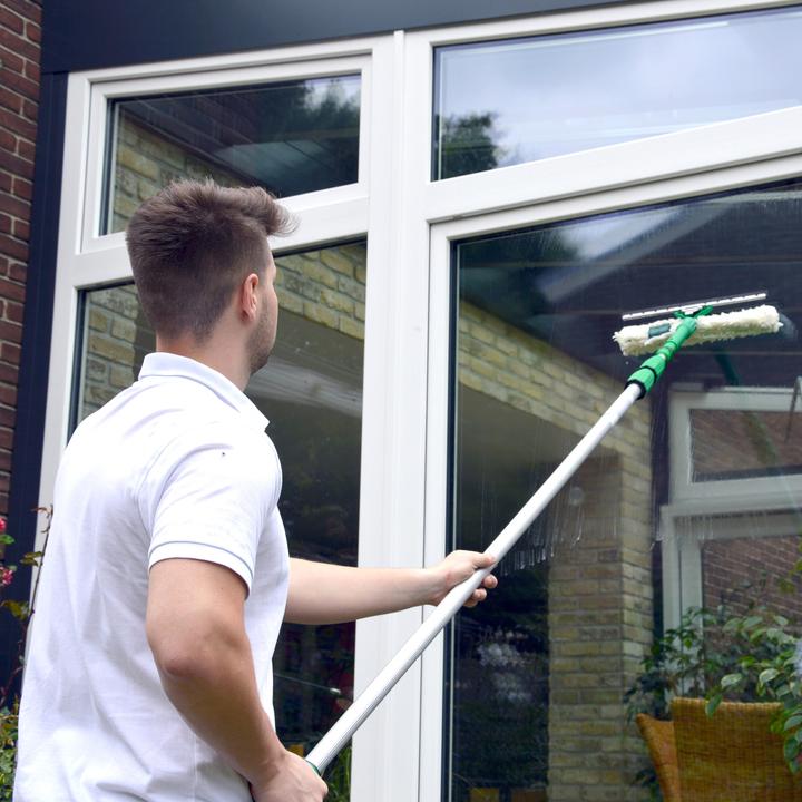 Actual product image Unger AK130 Conservatory Cleaning Set 6-piece 4.50 m for conservatories, patio roofs and gl (1 pcs.)