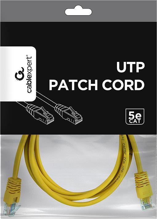 Actual product image Gembird Patch cable (U/UTP, CAT5e, 1.50 m)