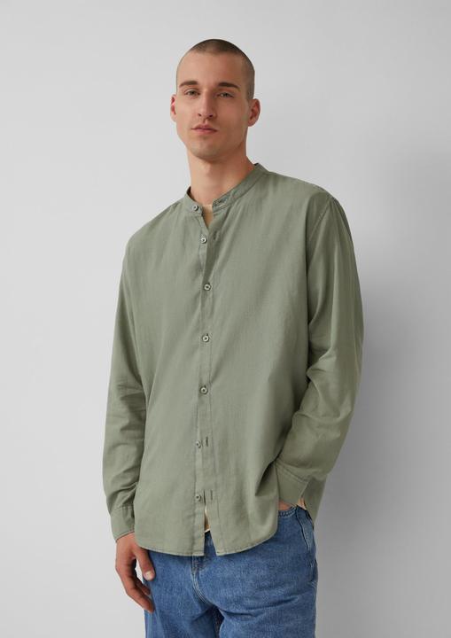 Immagine prodotto S.Oliver Hemd Regular Fit: Gewaschenes Hemd aus Leinenmix (S)