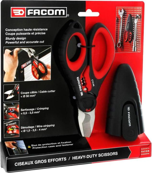 Produktbild Facom Hochleistungsschere 841A.3PB (160 mm)