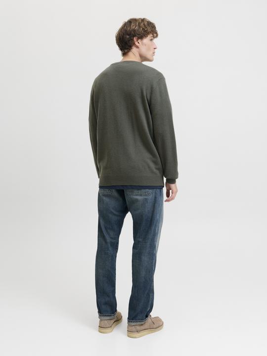 Produktbild Jack & Jones RDD Einfarbig Strickpullover Strickpullover (XL)