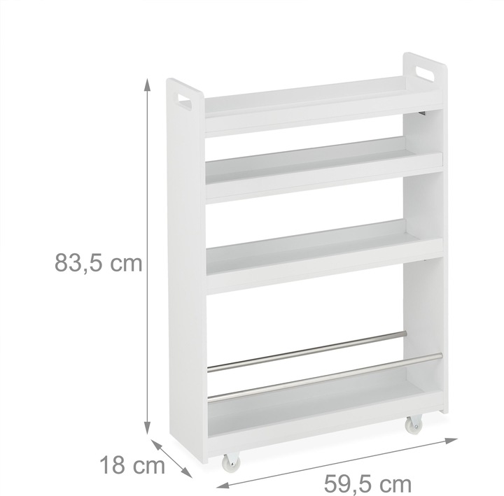 Actual product image Relaxdays Niche trolley