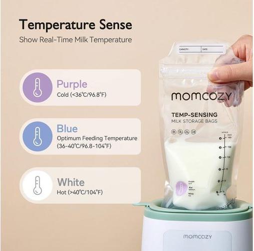 Actual product image Momcozy Breastmilk Storage Bags