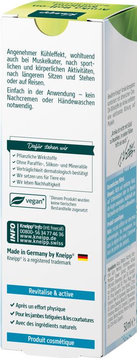 Nutritional values and ingredients Kneipp Arnica Roll-on Cooling (1x, 50 ml)