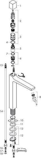 Produktbild hansgrohe Metropol Chrom
