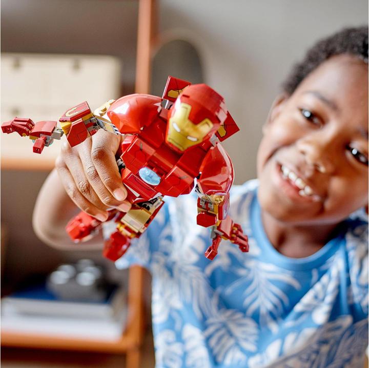 Actual product image LEGO Iron Man figure (76206, LEGO Marvel)