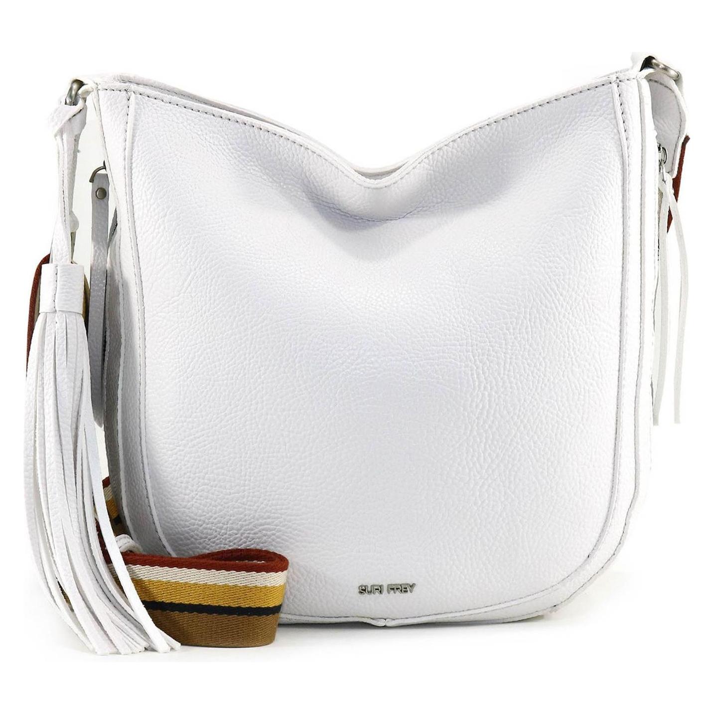 Suri Frey, Damen, Handtasche, Lory Crossbody Bag, Weiss