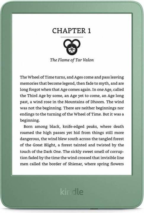 Actual product image Amazon - Kindle (16 GB) - 2024 - with advertising (6", 16 GB, Matcha, Matcha green)