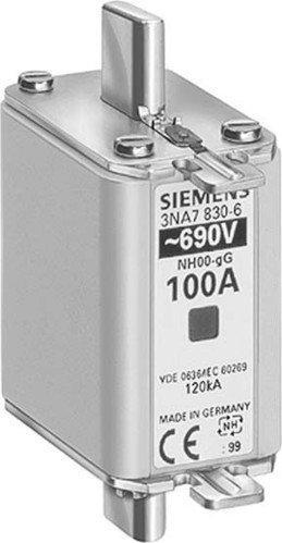 Image du produit Siemens 3NA78247 NH00 80A 500VAC/250DCgL/gG Fusible de tension m (80 A)