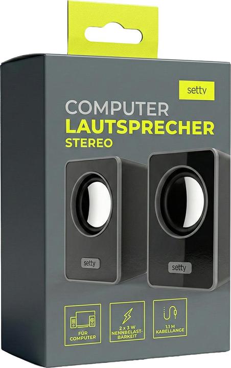Produktbild Setty Computer Speakers R Home Office