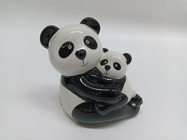 Roost Cassa di risparmio Panda (15,5 x 11,5 x 16 cm)