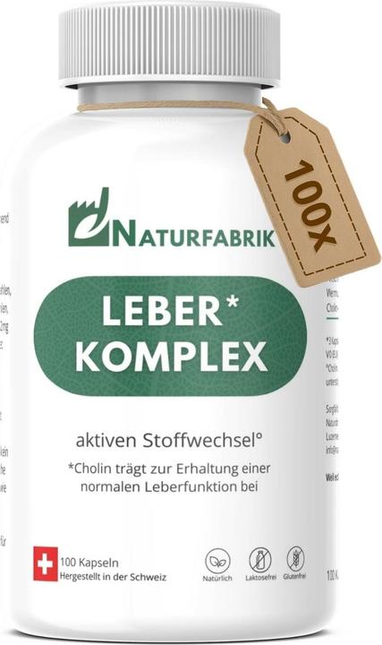 Actual product image Naturfabrik Liver complex (100 pcs., Capsules)