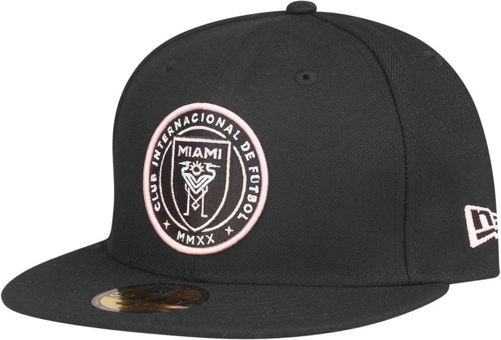 Actual product image New Era 59Fifty Fitted Cap - MLS Inter Miami CREST - 7 1/4 (7 1/4)
