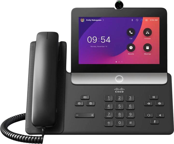 Produktbild Cisco Video Phone 8875 - Non-Radio Carbon Black Cpucode