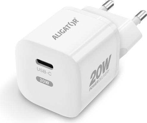 Productafbeelding Aligator CHPD0017 mobiele lader Universeel Wit AC Snelladen Binnen (20 W)
