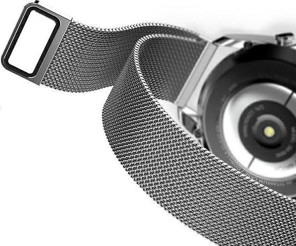 Actual product image pasek Mesh Apple Watch 42/44/45 mm srebrny/silver (Stainless steel)