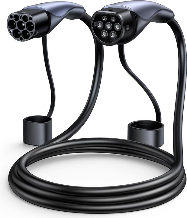 Produktbild Ugreen EV708 Elektroauto-Ladekabel 32A 22kW 5m IP55 - Schwarz (22 kW, 32 A, 5 m)