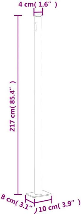 Produktbild vidaXL Alexandre (6 m)