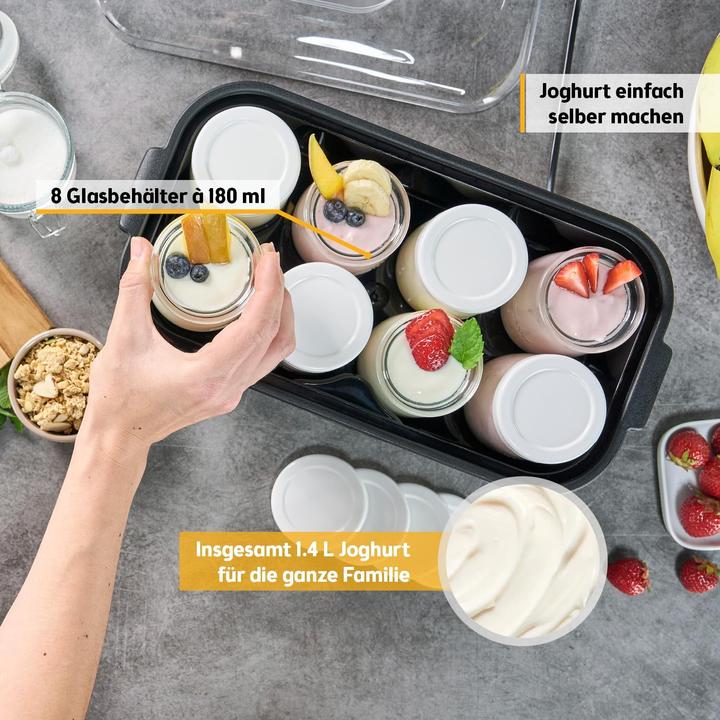 Actual product image TZS First Austria Elektrischer Joghurt Maker mit Timer und Auto-Stop