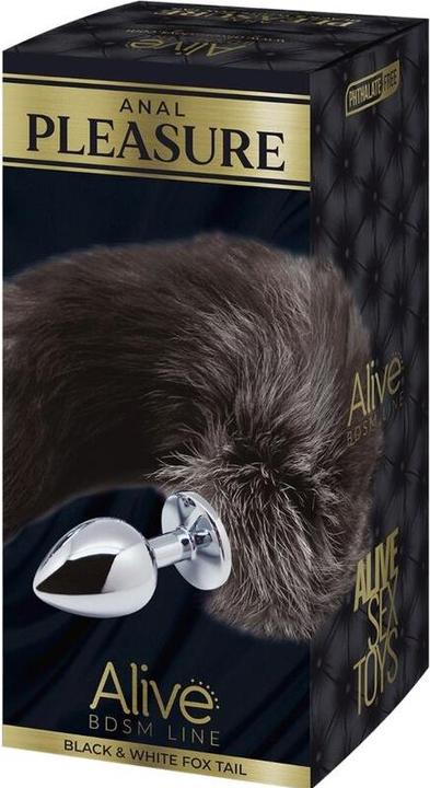 Image du produit Alive Plug Anal Métal Queue De Renard Taille S