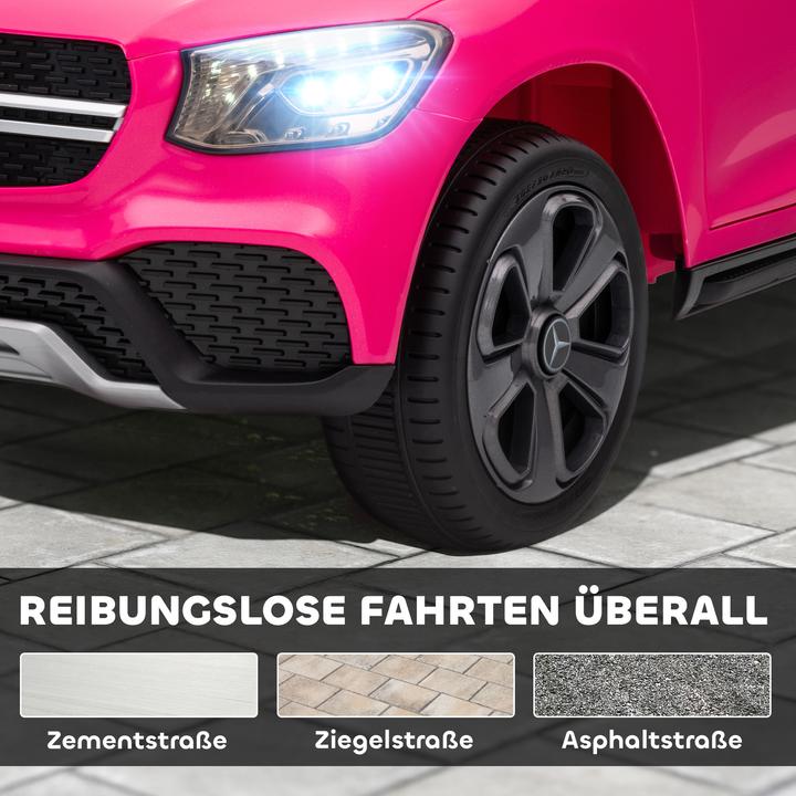 Produktbild Aiyaplay Kinder Elektroauto Kunststoff, Metall Rosa (12 V)