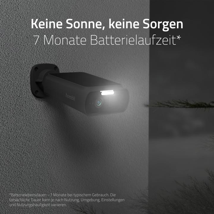 Actual product image Hombli Solar Cam (2560 x 1440 Pixels)