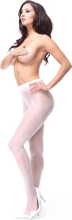 Produktbild MissO MI P102 pantyhose open crotch white 40den S/M (M, S)
