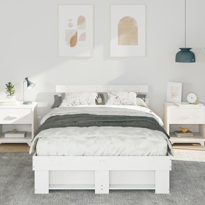 Produktbild vidaXL Modernes Bett (120 x 200 cm)
