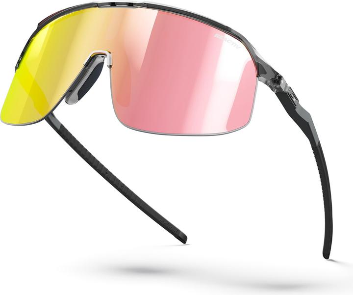 Actual product image Julbo Density Schwarz Durchscheinend Glänzend Grau REACTIV 13 Light Amplifier (Black Translucent Glossy, Charcoal, Cherry, Yellow)