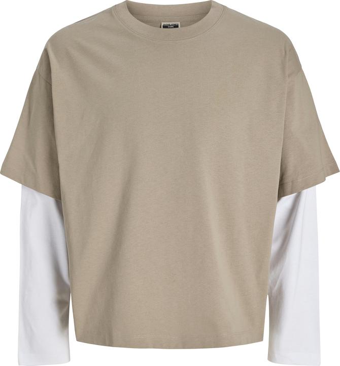 Produktbild Jack & Jones Jcobiarritz Doublelayer Tee Ls Styd Ss26 (M)