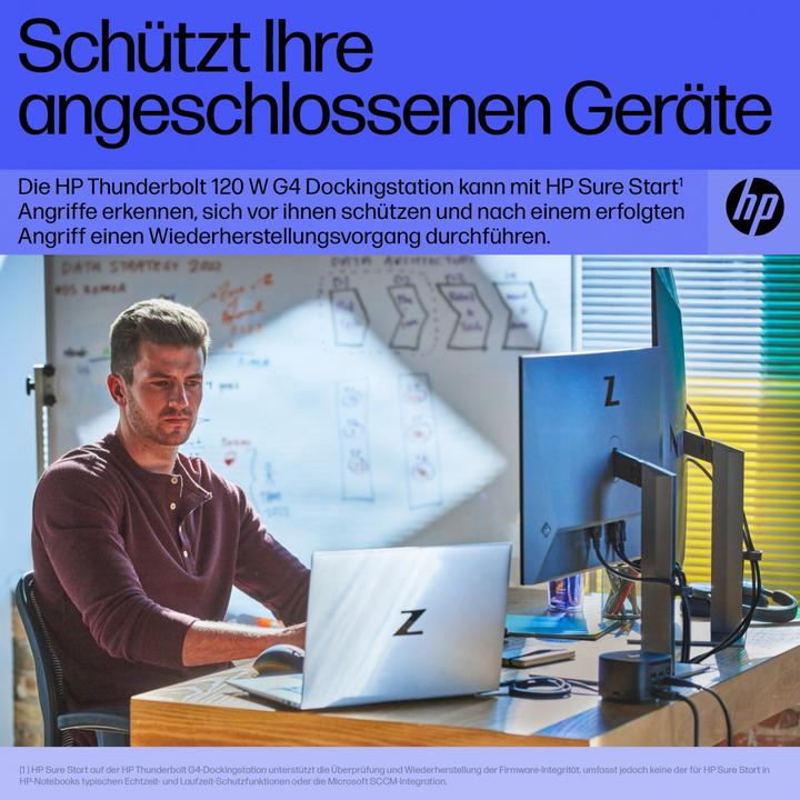 Produktbild HP Thunderbolt 120 W G4 Dock (Thunderbolt, 8 Ports)