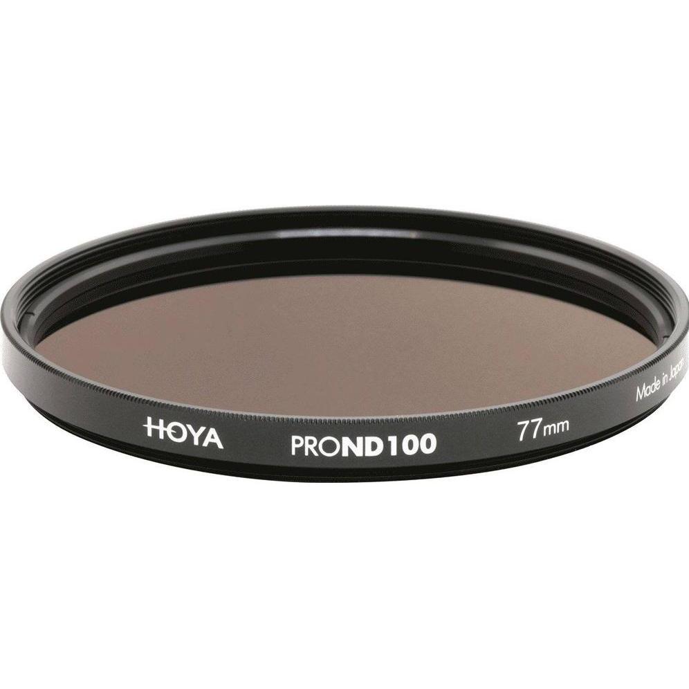 Hoya Pro ND100 Filter (77 mm, ND- / Graufilter, 77 mm), Objektivfilter, Schwarz