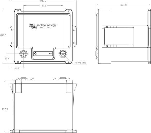 Produktbild Victron Energy Batterie (12.80 V, 150 Ah)
