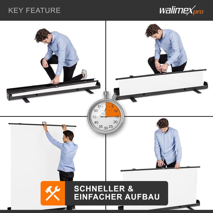 Produktbild Walimex pro pro Roll-up Panel (157 cm, 200 cm)