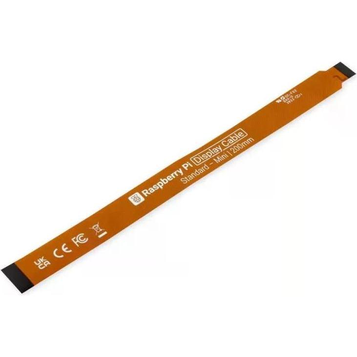 Raspberry Pi RASP DIS FPC 30 Display-Kabel (1x DSI (Display) - 1x, Entwicklungsboard Zubehör, Orange