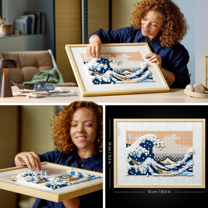 Produktbild LEGO Hokusai – Grosse Welle (31208, LEGO Art)