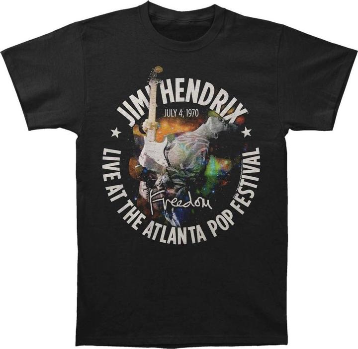 Produktbild Jimi Hendrix Atlanta Pop Festival 1970 TShirt (L)