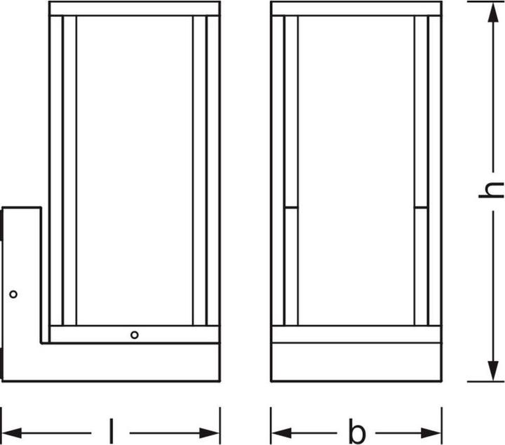 Produktbild Osram ENDURA CLASSIC FRAME Wall E27 (E27, IP44)