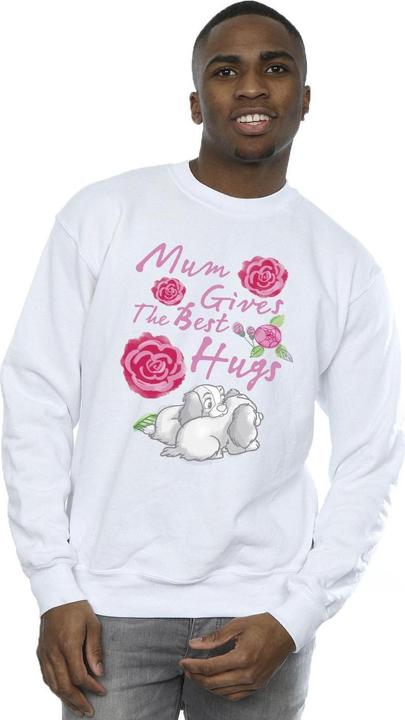 Actual product image Disney Mens Lady And The Tramp Mum Hugs Sweatshirt (M)