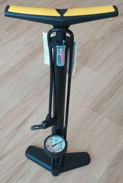 Actual product image Dunlop Bicycle floor pump 3as