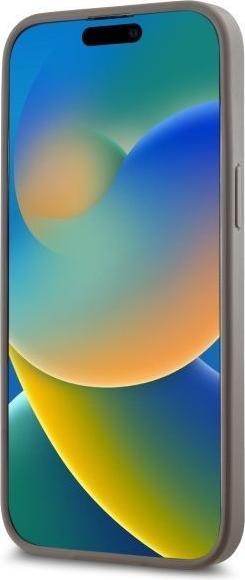 Actual product image DKNY DKHMP14XPCPVSLE iPhone 14 Pro Max 6.7" beżowy/beige hardcase Leather Checkered Mono Pattern Mag (Apple iPhone 14 Pro Max)