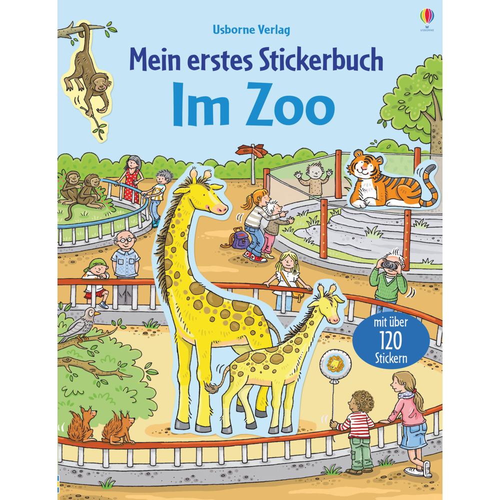 Usborne Publishing, Sticker, Mein erstes Stickerbuch: Im Zoo