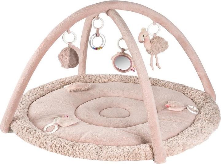 Fehn 3-D-Activity-Decke Flamingo, Rose, Material: Polyester