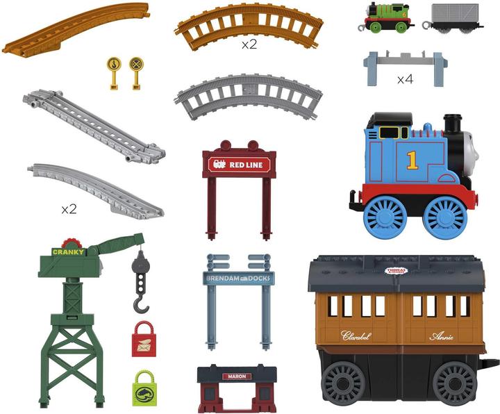Immagine prodotto Fisher-Price Fisher Price Tomek e Przyjaciele Tomek Transformacja Rozkładany zestaw GXH08