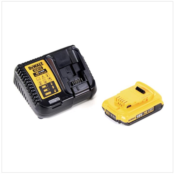 Actual product image DeWalt DCG 406 D1 Smerigliatrice angolare a batteria 18V 125 mm in valigetta TStak + 1x Batteria (125 mm)