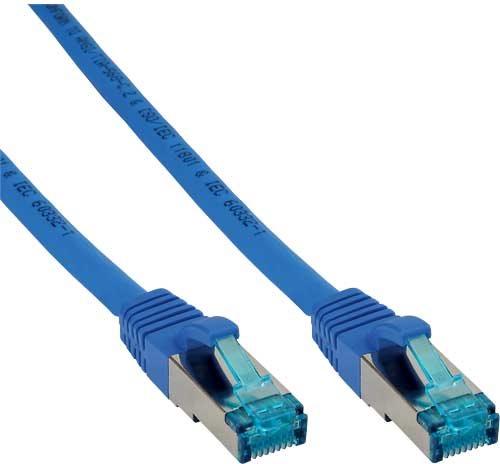 Actual product image InLine Patch cable Cat.6A, S/FTP (PiMf), 500MHz (S/FTP, CAT6a, 0.50 m)