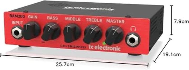 Image du produit TC Electronic BAM200 Wzmacniacz do gitary basowej (Contrebasse, 200 W)